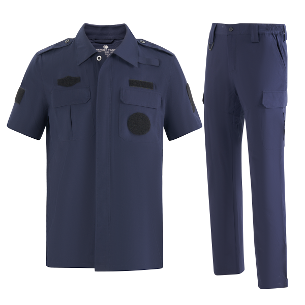 youth edition i short sleeve quick drying tactical suit black
