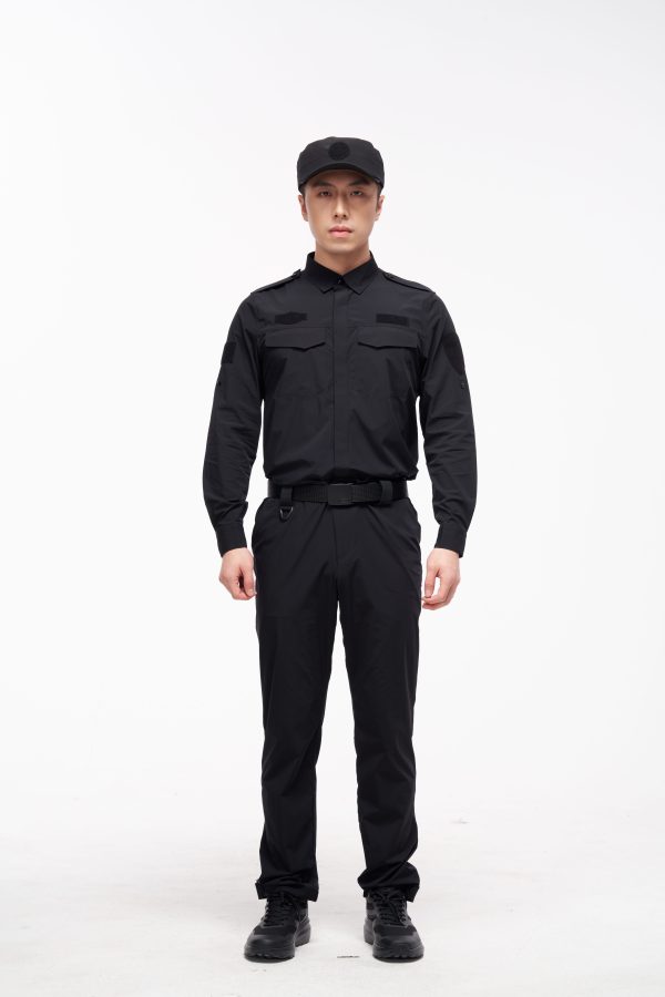 tough guy 4th generation long sleeve quick drying tactical suit black