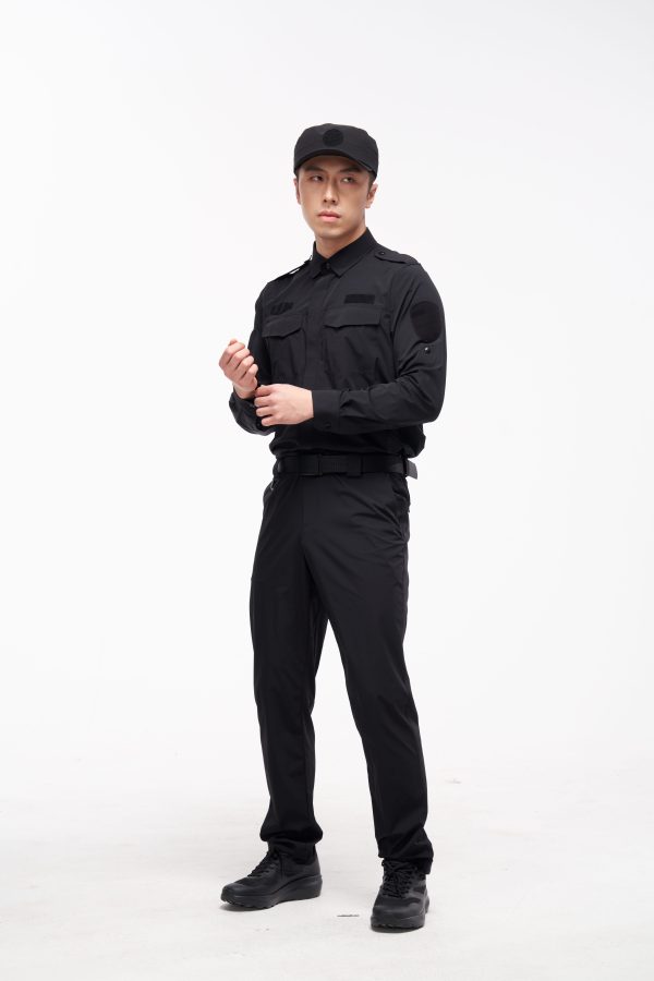 tough guy 4th generation long sleeve quick drying tactical suit black