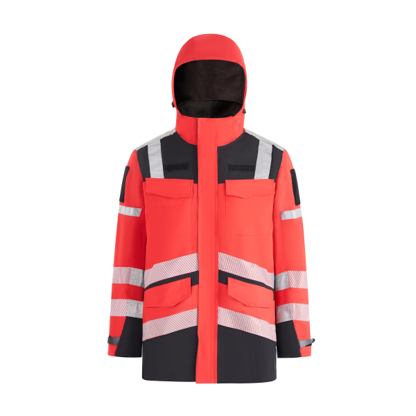 fire cliff 2 winter 3 in 1 rescue jacket red