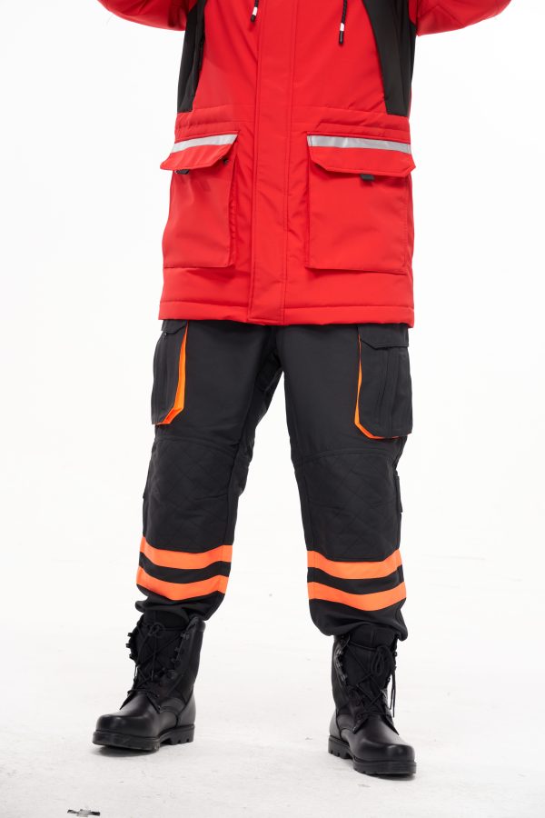 retrograde 1 winter emergency rescue cotton jacket red