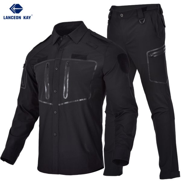 tough guy 3 long sleeve quick dry frog suit black