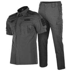 tough guy 5 summer short sleeve tactical instructor uniform black