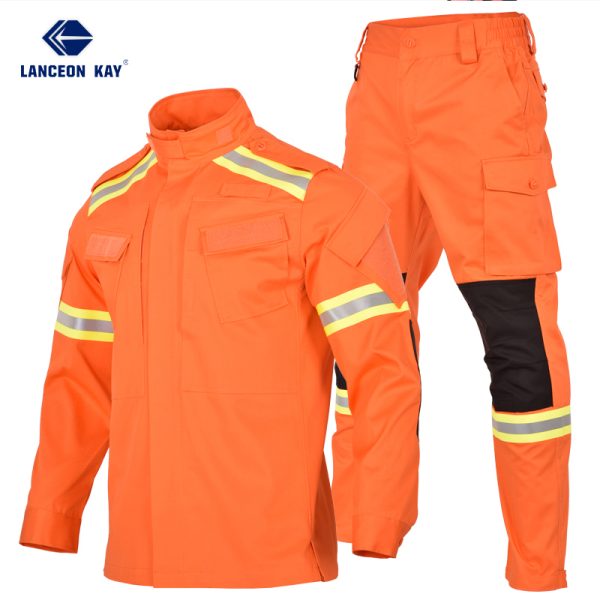 fire rock 2nd generation flame retardant rescue suit red