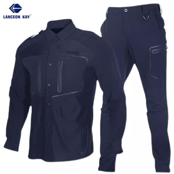 tough guy 3 long sleeve quick dry frog suit navy blue