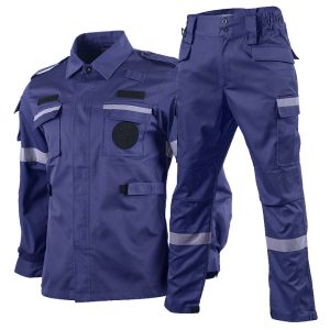 fire rock 1 autumn and winter emergency rescue suit navy blue