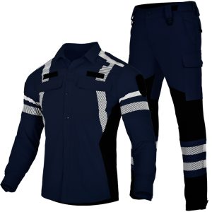 fire cliff 2 spring/summer quick drying rescue suit navy blue
