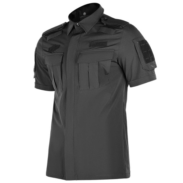 tough guy 5 summer short sleeve tactical instructor uniform black