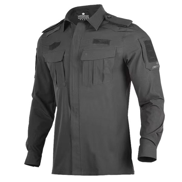 tough guy 5 summer long sleeve tactical suit black