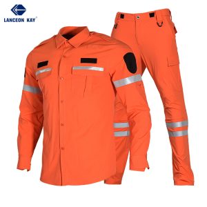 fire cliff 1 spring/summer quick drying rescue suit orange
