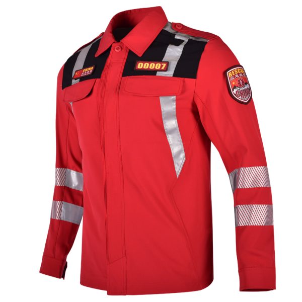fire cliff 2 autumn and winter quick dry rescue suit sky blue
