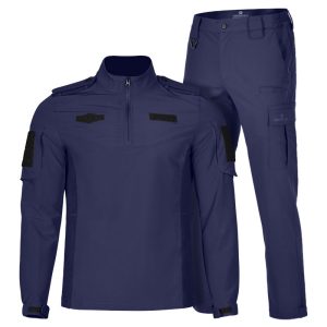 tough guy 5 autumn and winter instructor frog suit navy blue