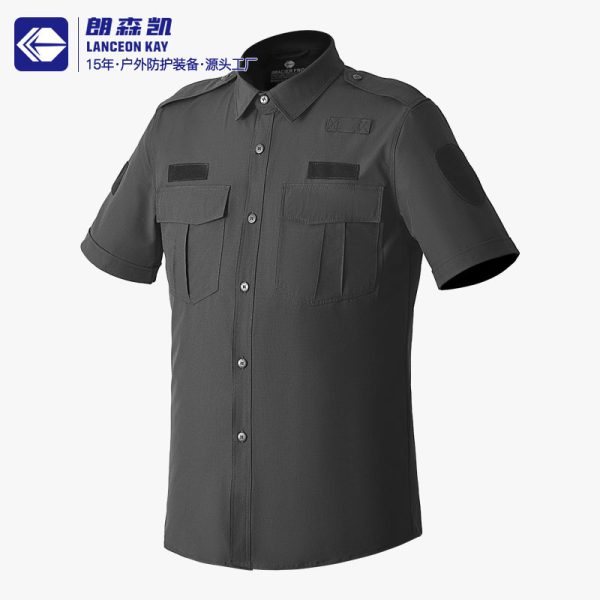tough guy 1 short sleeve quick drying tactical suit black