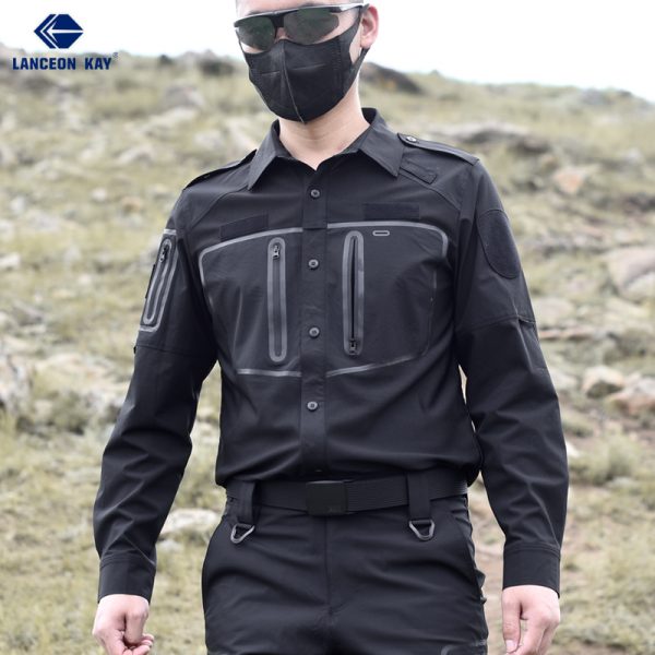 tough guy 3 long sleeve quick dry frog suit black
