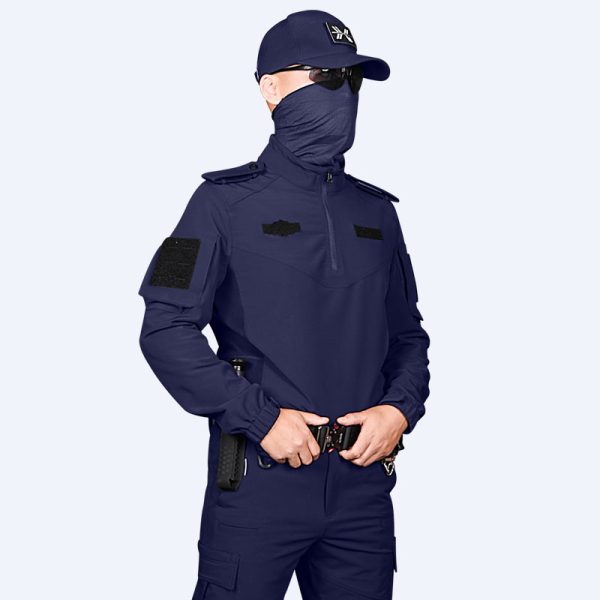 tough guy 5 autumn and winter instructor frog suit navy blue