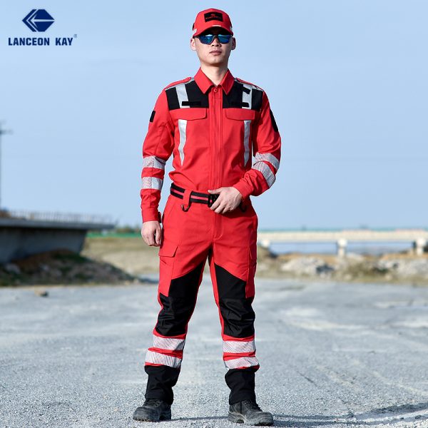 fire cliff 2 autumn and winter quick dry rescue suit sky blue