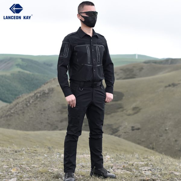 tough guy 3 long sleeve quick dry frog suit black