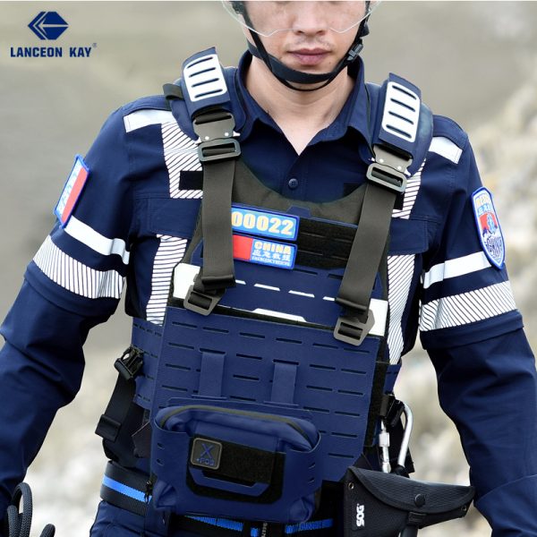 fire cliff 2 rescue vest navy blue