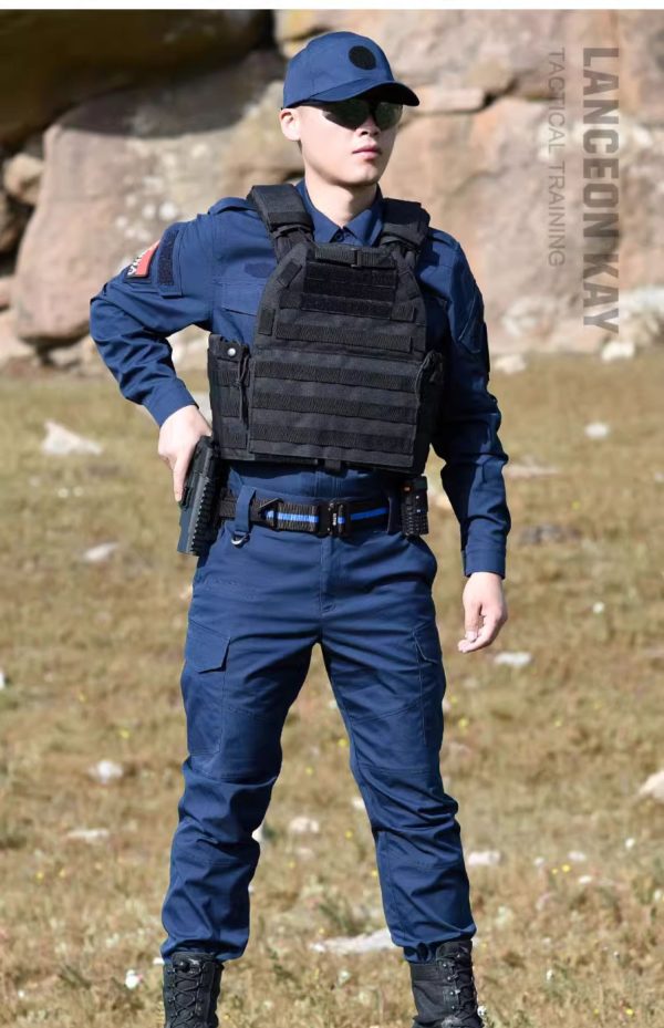 suzaku 1st generation tactical assault suit instructor blue