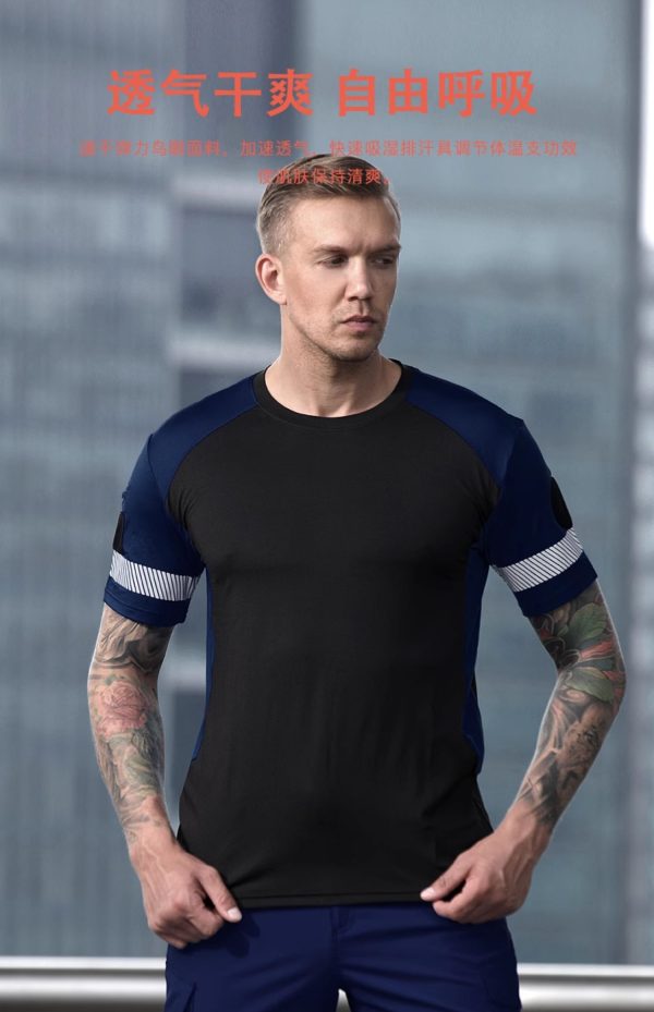 fire cliff 2 summer rescue t shirt navy