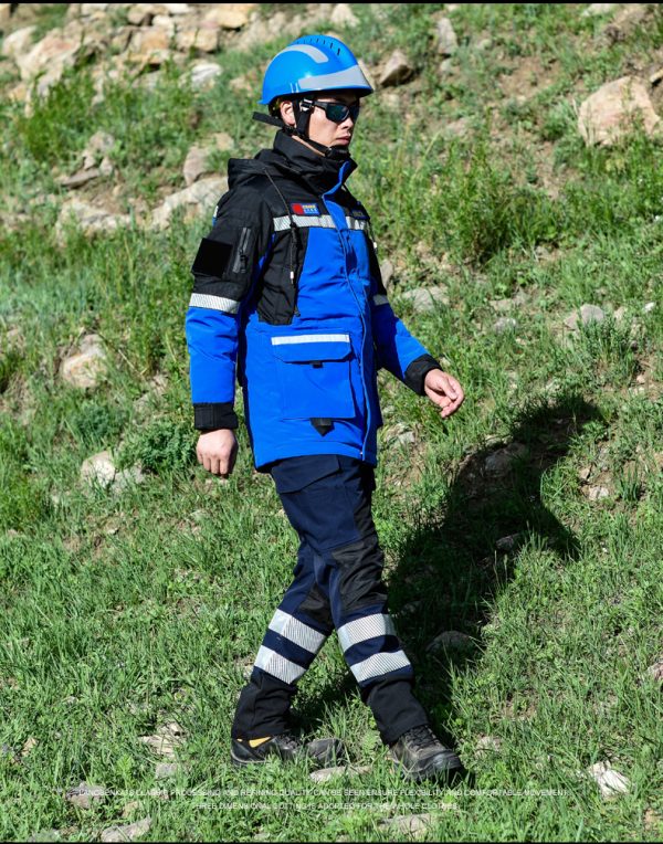 retrograde 1 winter emergency rescue cotton jacket sky blue