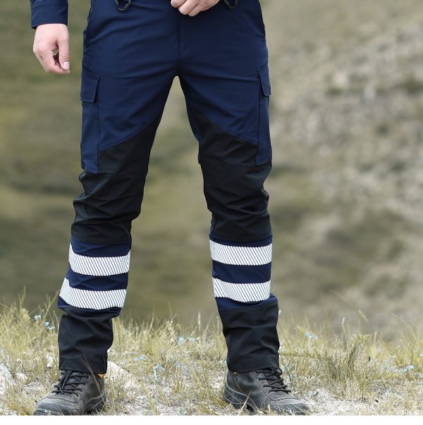 fire cliff 2 upgraded rescue pants navy blue